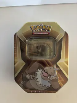 Pokemon Slaking EX Triple Whammy Tin Sealed 2024 3 Booster Packs + Promo - Image 1
