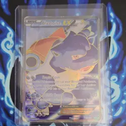 Pokemon Blastoise EX Ultra Rare Full Art Holo XY 142/146 2014 - Image 1