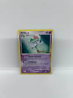 Pokemon Secret Wonders Holo Kirlia PRERELEASE Promo MP - Image 1