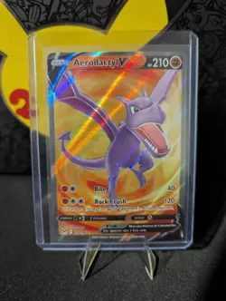 Pokemon TCG Aerodactyl V Full Art 179/196 Lost Origin Ultra Rare Near Mint - Image 1