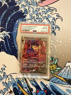 PSA 10 Zamazenta V #GG54 SWSH Crown Zenith 2023 Pokemon GEM MINT - Image 1
