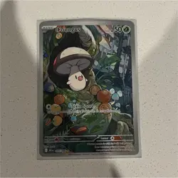 Pokemon TCG Foongus 095/086 Sv: Black Bolt Holo Illustration Rare English - Image 1