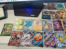 Pokemon TCG Modern Singles Mixed Lot Near Mint Ex/Full Art/IR (Lot of 57) - Image 2
