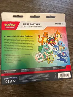 Pokemon TCG First Partner Illustration Collection Series 1 New Sealed - Image 2