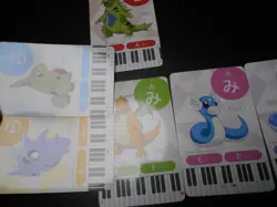 Pokemon Music Musical Note Card x9 Pikachu Tyranitar Dragonite Evolutions #3512 - Image 4