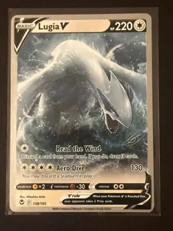 Lugia V 138/195 - 2023 Pokemon World Championships Deck - NM - Image 1