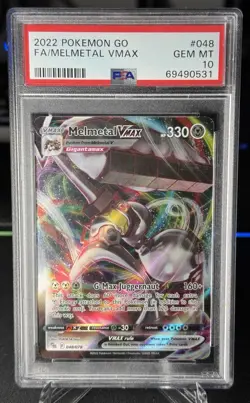 Melmetal VMAX 048/078 - 2022 Pokemon GO - PSA 10 - Image 1