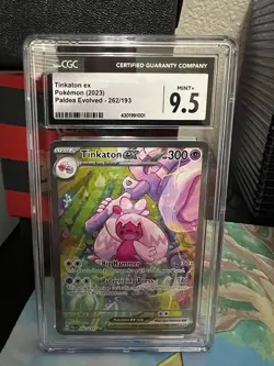Tinkaton ex Pokemon 2023 Paldea Evolved- 262/193 - Image 1