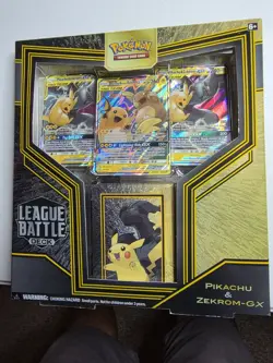 Pokemon TCG Pikachu & Zekrom GX League Battle Deck - Image 1