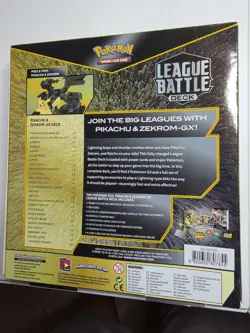 Pokemon TCG Pikachu & Zekrom GX League Battle Deck - Image 2