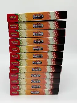 Lot of (12) Pokemon TCG Prismatic Evolutions Booster Bundle Boxes SEALED - Image 4