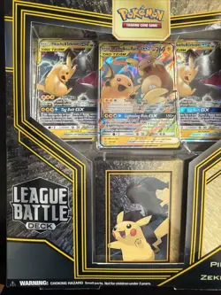 Pokemon Zekrom Pikachu GX League Battle Deck Sealed New - Image 3