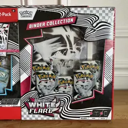 Sams Club's Pokemon Black Bolt & White Flare Poster Binder Booster Box Lot Of 3 - Image 3