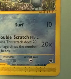 Totodile 134/165 Pokemon Expedition Base Set Regular Non-Holo - Image 3