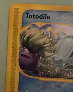 Totodile 134/165 Pokemon Expedition Base Set Regular Non-Holo - Image 5