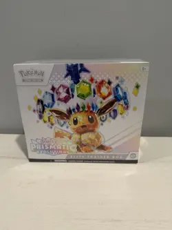 Pokemon Prismatic Evolutions ETB Elite Trainer Box NEW Factory Sealed - Image 1