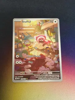 Pokemon: Stufful Illustration Rare IR Full Art Holo Mega 154/132 (Near Mint) - Image 1