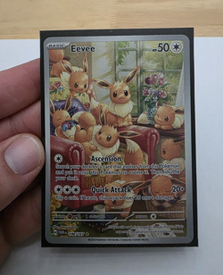 Pokemon Eevee 188/167 SV06 Twilight Masquerade Illustration Rare Holo 50 HP - Image 1