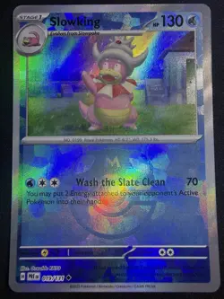 Pokemon TCG Slowking Master Ball Pattern 019/131 Prismatic Evolutions - Image 1