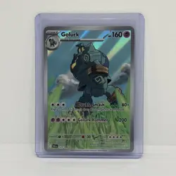 Pokemon Golurk 123/086 Illustration Rare Black Bolt Full Art NM/M+ - Image 1