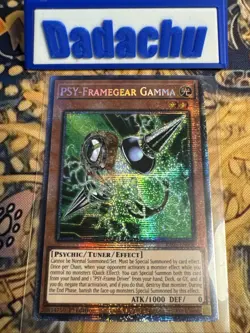 Yugioh RA05-EN006 PSY-Framegear Gamma Starlight Rare - Rarity Collection V - Image 1