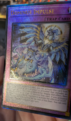 Yu-Gi-Oh! Dominus Impulse RA05-EN080 Ultimate Rare 1st Edition Near Mint - Image 4