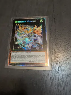 Exosister Mikailis 1st Edition Starlight Rare RA05-EN050 Yu-Gi-Oh! - Image 1