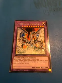 YUGIOH Secret Rare Cyber End Dragon SGX1-ENG21 1st Edition - Image 1