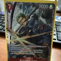Roronoa Zoro EB04-007 SR Foil Rush Egghead 9000 Power One Piece CCG Bandai alt - Image 2