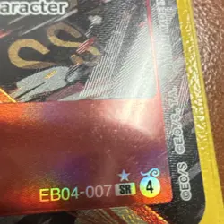 Roronoa Zoro EB04-007 SR Foil Rush Egghead 9000 Power One Piece CCG Bandai alt - Image 3