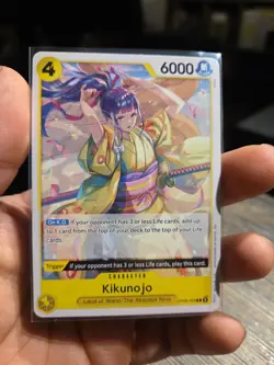 Kikunojo R OP06-104 - Wings Of The Captain - One Piece TCG x4 - Image 3