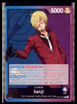 One Piece Legacy of The Master Sanji Leader OP 12-041 - Image 1