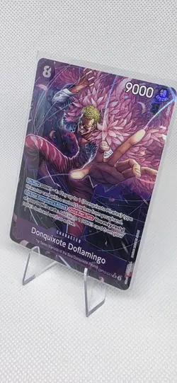Donquixote Doflamingo Alt-Art OP10-071 Royal Blood Foil One Piece TCG - Image 3