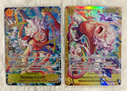 One Piece TCG Monkey D. Luffy EB04-061 SEC Alt Art – OP15 – Mt. BOTH SEC LOT 2x - Image 1