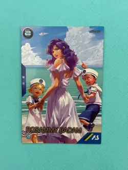 Arsenal Base Rosamii Badham PR Card Play Use Initial Wear - Image 1