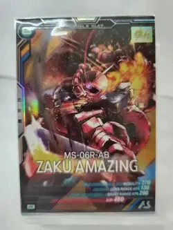 Gundam Arsenal Base LX03 Zaku Amazing M Rare Card Near Mint - Image 1