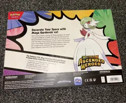 Pokemon Mega Evolution Ascended Heroes Premium Poster Collection Mega Gardevoir - Image 2