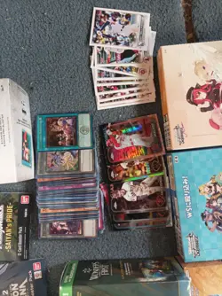 Lot Of Pokemon Yu-Gi-Oh Sports Cards Weiss Schwartz And A Lot Of Other TCG Cards - Image 3