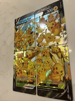 Pikachu V-Union Set - Pokemon Sword & Shield Promo Ultra Rare Holo Card NM - Image 3