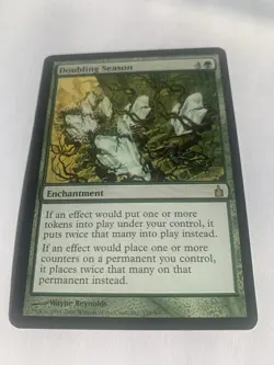 Doubling Season Ravnica: City of Guilds Regular Card Lightly played LP Regular - Image 2