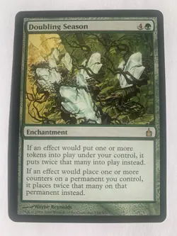 Doubling Season Ravnica: City of Guilds Regular Card Lightly played LP Regular - Image 5