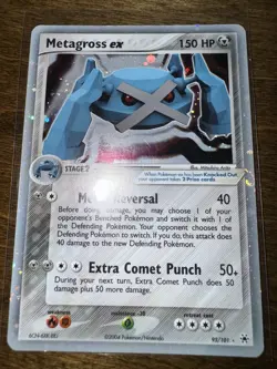 Pokemon TCG Holofoil Metagross EX TCG Card Hidden Legends (95/101) NM - Image 1