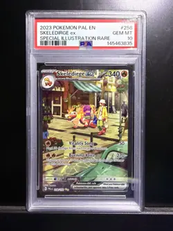 PSA 10 Skeledirge Ex SIR Paldea Evolved 258/193 GEM MINT Graded Pokemon Card - Image 1