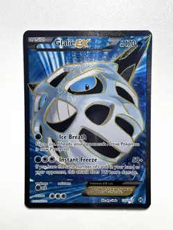 Pokemon TCG Glalie EX Full Art Ultra Rare Card 155/162 XY Breakthrough - Image 1