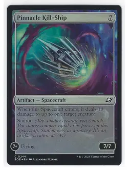 Pinnacle Kill-Ship | FOIL | NM | MTG | 0244 | Common | EOE - Edge of Eternities - Image 1