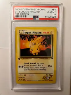 4x Pokemon Card Lot - PSA Graded - Image 1
