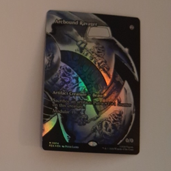 Arcbound Ravager Borderless FOIL NM Teenage Mutant Ninja Turtles TMNT MTG - Image 1