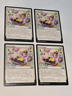 4x Food Coma - Wilds of Eldraine - Near Mint - MTG - Image 1