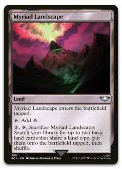Myriad Landscape #285 (NM) Warhammer 40,000 40K Magic MTG - Image 1