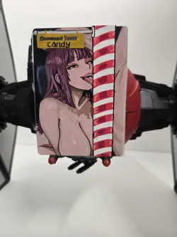 MTG, Command Tower, Candy Pole, Waifu, Alter Hand Painted BAZAYO, 18+ - Image 1